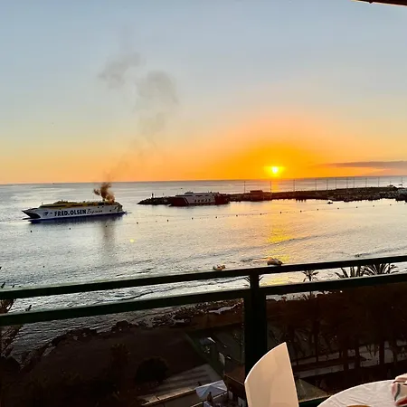 New The Terrace By The Sea -infinity Views & Air Cond- Comodoro, Cristianos, Tenerife 아파트 로스크리스티아노스
